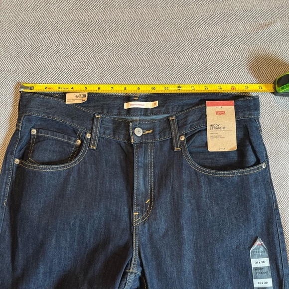 NWT Levi's Middy Straight Leg Jeans 31 X 30 - Picture 12 of 12